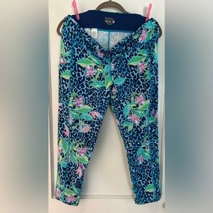 Lilly Pulitzer luxletic crop leggings xl